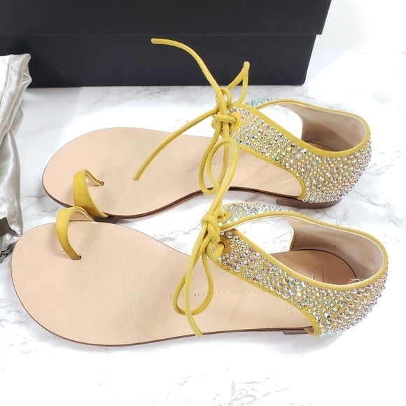 Giuseppe Zanotti Calendula Toe Ring Sandals - Picture 2 of 8